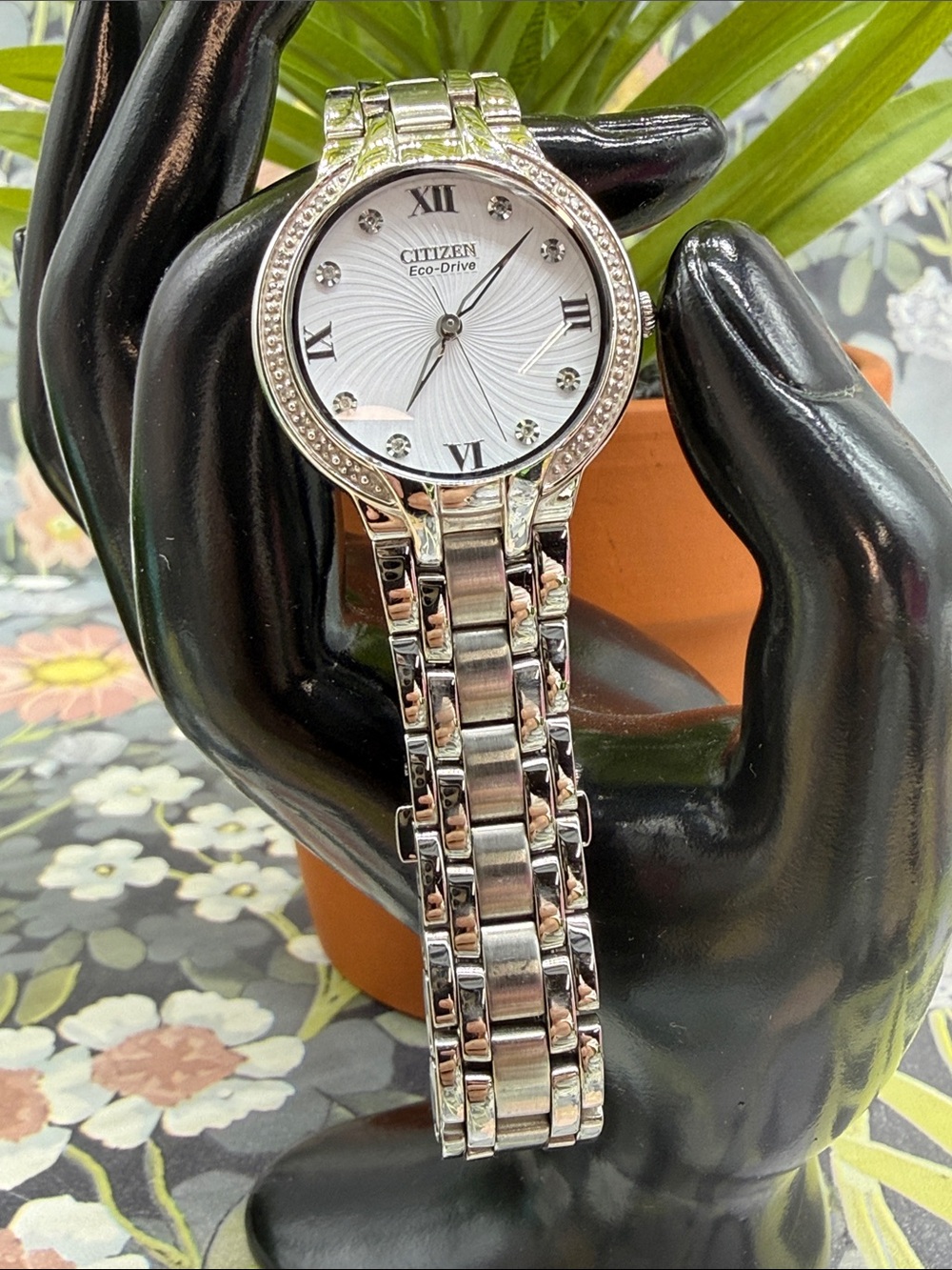 Citizen Women's Eco-Drive Bella Diamond Accent Watch EM0120-58A